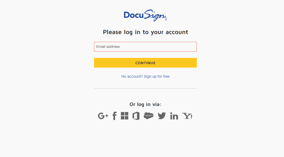 docusign pricing