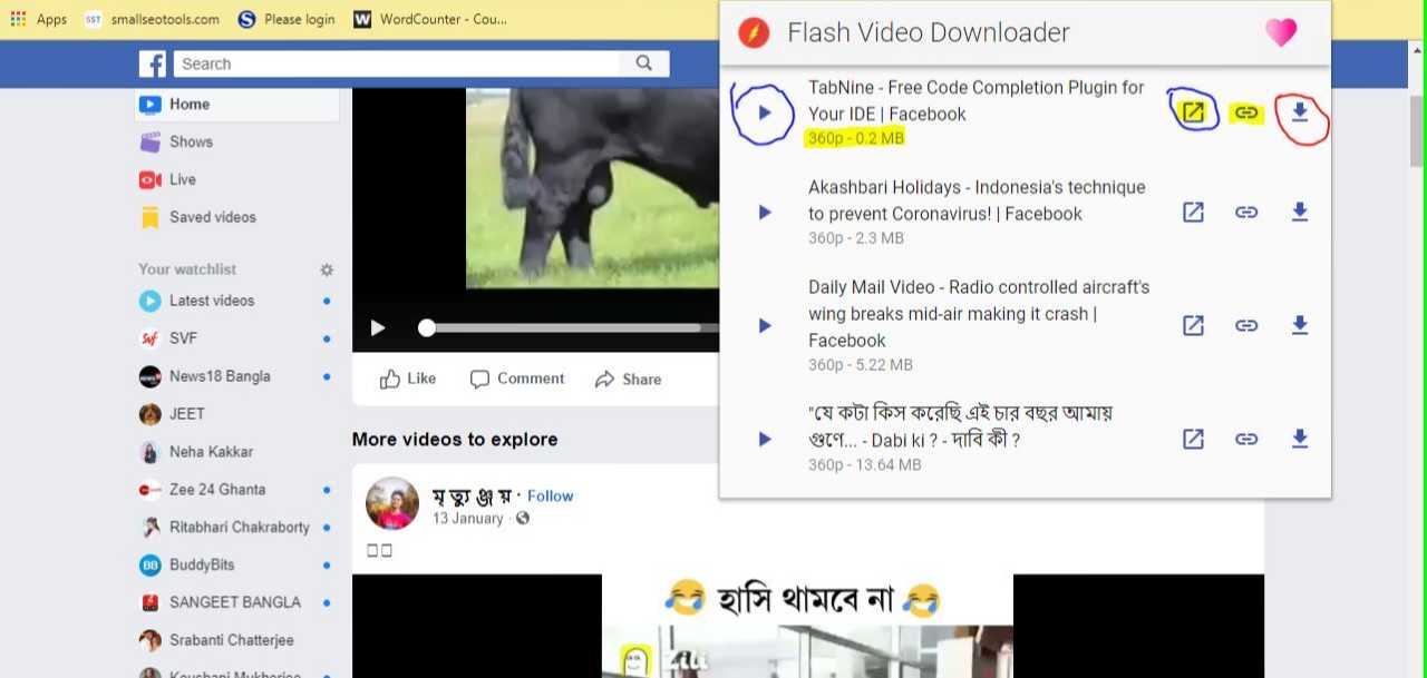 Flash video downloader chrome как пользоваться